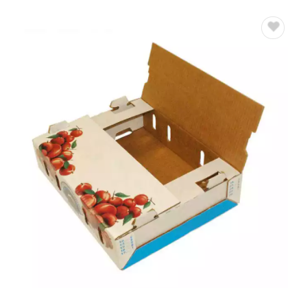 Cherry Grapes Fruit Box Packaging Cardboard Fruit Packaging Fruit And Vegetable Carton Box Corrugate / 2