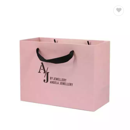 Luxury Custom Logo Printed Packaging Paperbag Sac Cadeaux Cadeau Kraft Gift Shopping Paper Bags With / 2