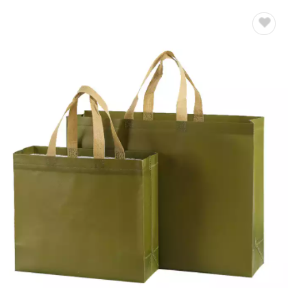 Promotional Eco-Friendly Reusable folding bag economic carry tote non woven shopping bag with LOGO p / 2