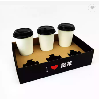 Disposable made in china take away coffee paper cup holder / 1