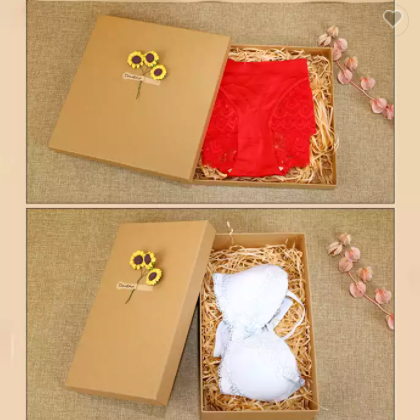 Luxury Packaging Kraft Paper Cardboard Gift Flower Paper Rigid Custom Candle Box with Bag And Separa / 2