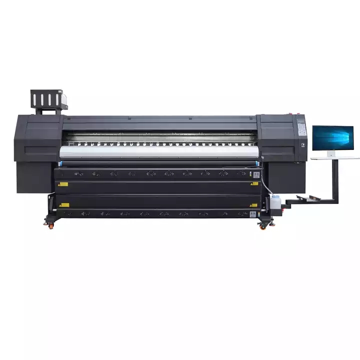 Hot Sales 8 heads dye digital sublimation printer for garment high quality sublimation printing mach / 1