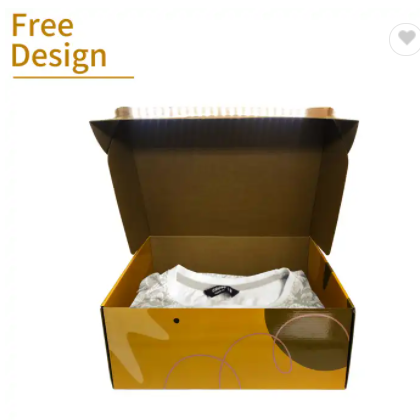 best welcome fashion recycled carton large custom packaging order paper box with logo for huge cloth / 2