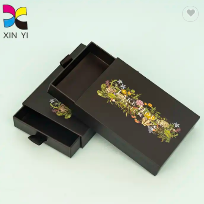 High quality custom magnetic gift box manufacturer luxury drawer box valentine gift box / 3