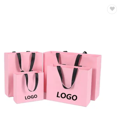 Business Paper Bag Shopping Eco Friendly Kraft Take Out Paper Bags Biodegradable Customizable Wholes / 1