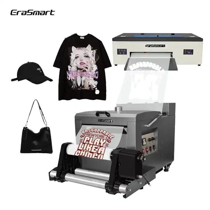 Erasmart 2022 Hot selling A3 dtf printer with powder Shaker machines for small businesses / 1