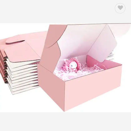 Factory direct sales corrugated carton hard paper mail gifts customized clothing packaging box / 2