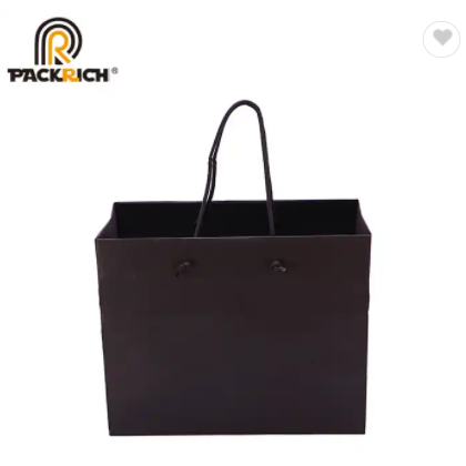 Famous Brand Decorative Fancy Gift Paper Bag with cotton rope for sale / 2