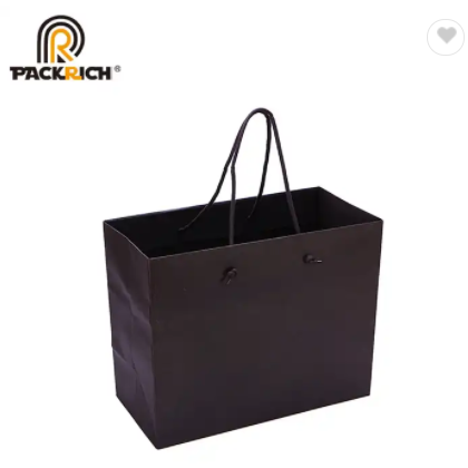 Famous Brand Decorative Fancy Gift Paper Bag with cotton rope for sale / 3