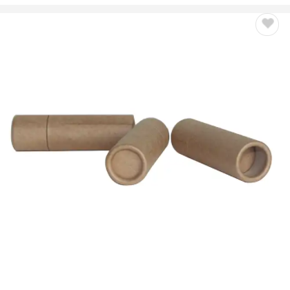 Eco Friendly Push Up custom design paper packaging tube for Lip Balm / 1