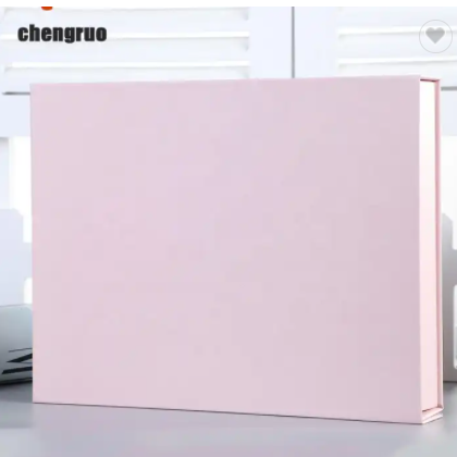 Chengruo Stock Boite Karton Bardak Makinesi Scatole Di Carta Carton Foldable Book Style Magnetic Clo / 1