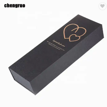 Chengruo Stockk Cajas Para Flores Cardboard Rigid Rectangle Foldable Book Style Magnetic Closure Gif / 2