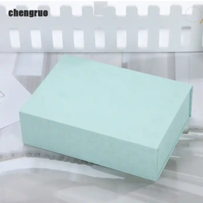 Chengruo Stock Bolsas De Embalaje Regalo Boda Foldable Book Style Magnetic Closure Gift Paper Box Pa / 3