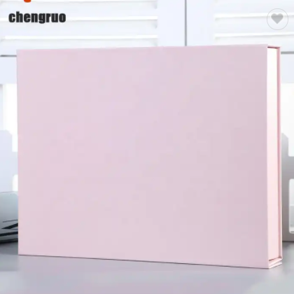 Chengruo OEM Wedding Bijoux Carton Boxeo Emballag Foldable Book Style Magnetic Closure Gift Paper Bo / 3