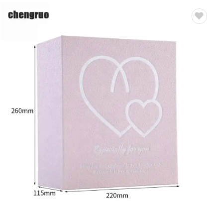 Chengruo OEM Plegable De Carton De Regalo Foldable Book Style Magnetic Closure Gift Paper Box Packag / 3