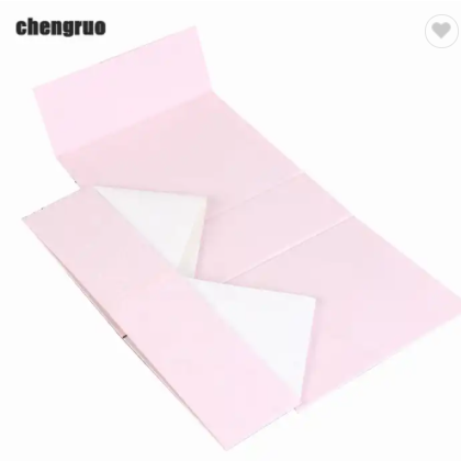 Chengruo OEM Custom Shoe Boxes With Logo And Silk Foldable Book Style Magnetic Closure Gift Paper Bo / 2