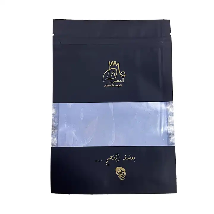 Heat Seal ziplock Mylar Bags Customized Transparent 3 Side Seal Baglock Mylar Aluminum Foil Food Zip / 1