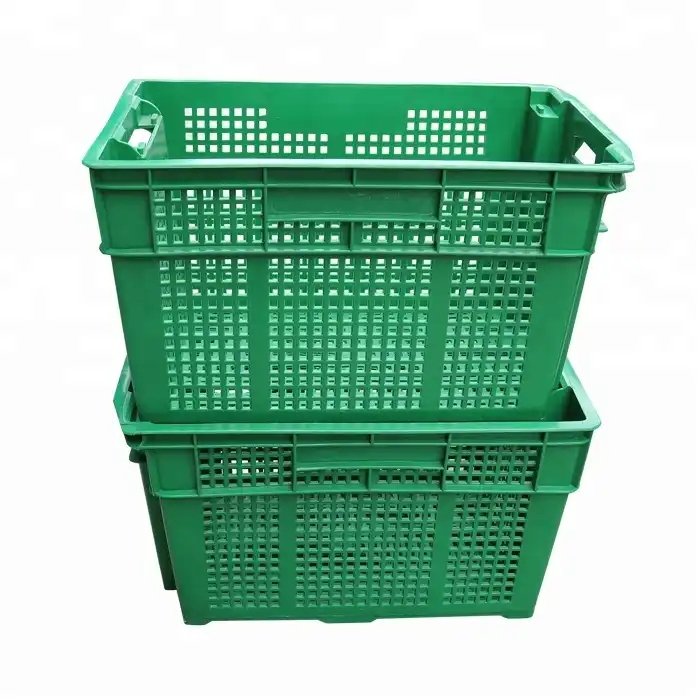 JOIN Wholesale Cheap Price Nested And Stacked Crates Reusable Mesh Plastic Crates / 1