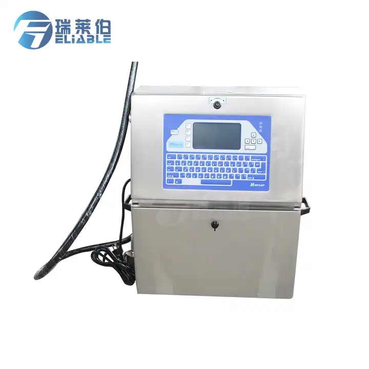 Manual Expire Date Time Character Printing Machine / Inkjet Code Data Bottle Printer / 1