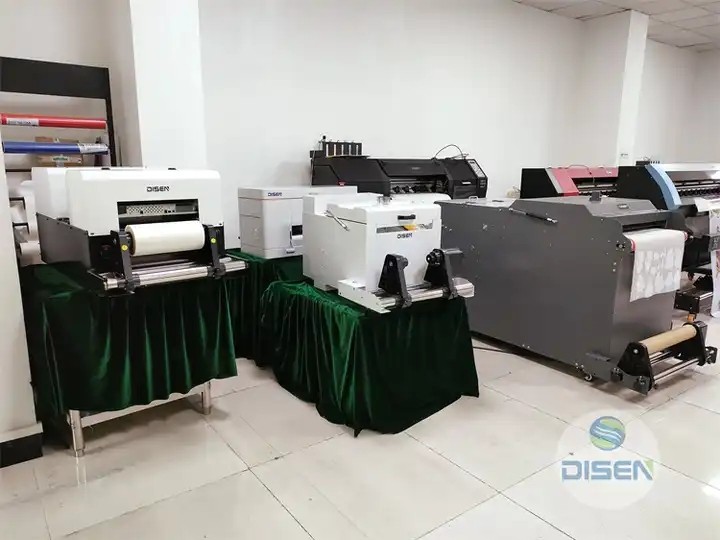 A3 hot melt powder dryer heater oven uv dtf printer full set film automatic a4 uv a3 dtf l1800 head  / 3