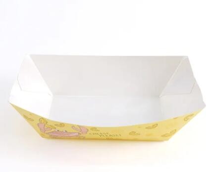 Recyclable Free Sample Custom Dessert Tray Food Grade Paper Packaging Products / 2