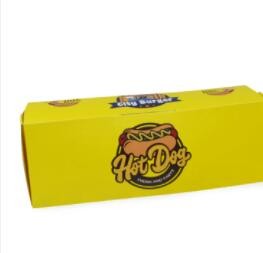 High Quality Customized Printed Art Paper Box Folded Snack Box / 3