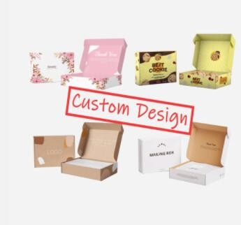 eCommerce Paper Packaging Boxes Solution, Custom Branded Mailer Box With Paper Card / Paper Sticker  / 2