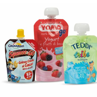 Custom Printed Liquid Packaging Pouch Fruit Sauce Juice Beverage Baby Food Spout Pouch Plastic Spouc / 2