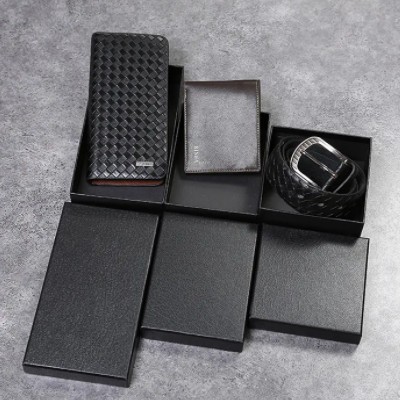 Custom Gift Packaging Boxes Luxury Small Wallet Packing Box Purse Box for Wallet/Purse / 3