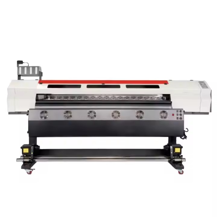 High Quality 6 I3200 Printhead Industrial Large Format Sublimation Digital Printer Cloths Jersey Tex / 1