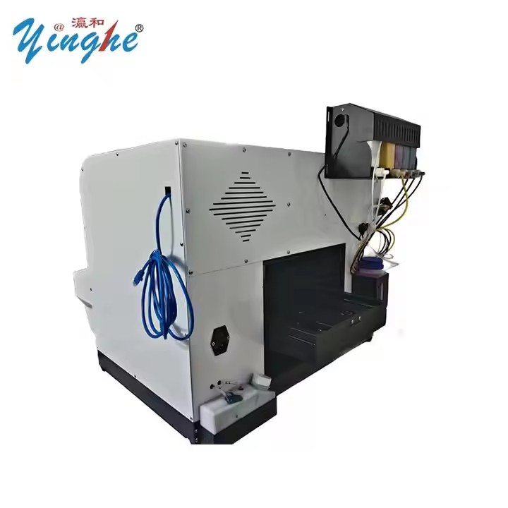 Yinghe A3 Size New Model Factory Xc90 Direct To Garment Machine DTG Printer For T-Shirt Garment Text / 1