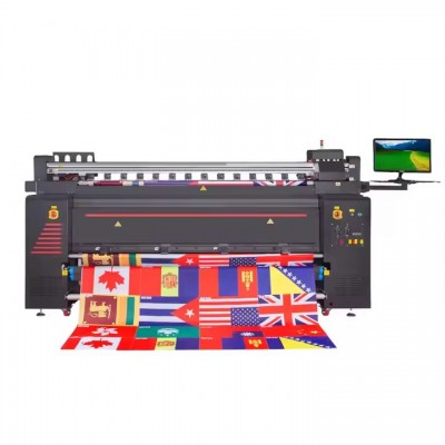 Yinghe Heavy Duty 2 meters with 4PCS I3200 Printhead Digital Fabric Textile Flag Roll to Roll Sublim