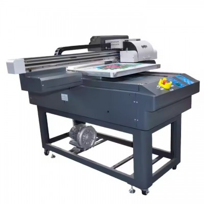 Yinghe brand YH-9060A UV Flatbed Printer with 3 pieces TX800 Printer head 90*60cm UV High Quality Fl