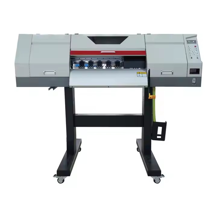 A1 width i3200 heads roll to roll DTF garment t shirt hoodie print printer with integrated powder tr / 1