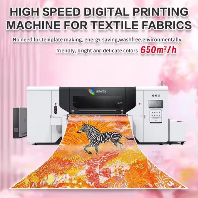 Textile Digital Printer 1.8m with 8 Ricoh G6 8 Color Direct Printing Machine Textile Printers for Be