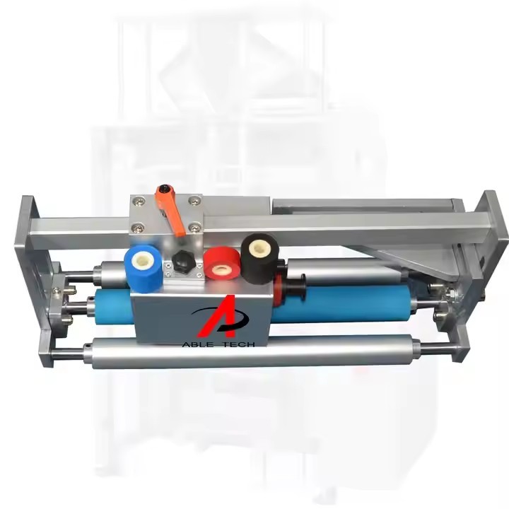 Friction ink roller coding machine AT1100a expiry date coding scratch resistant machine to put lot n / 2