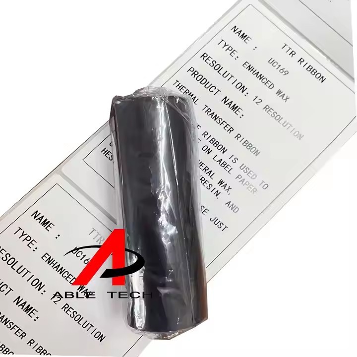 TTR enhanced wax waterproof thermal transfer ribbons resin for label printing / 2