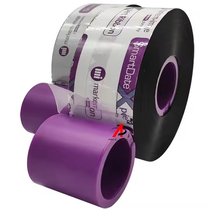 Markem ribbon 55mm 300 600 1000m Thermal transfer overprint ribbon(TTO) 3910 near edge ribbon for Vi / 3