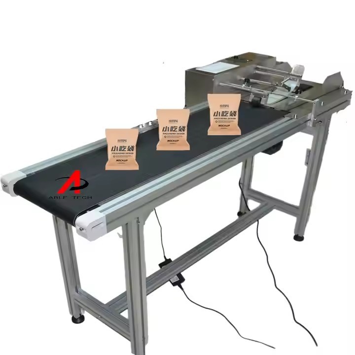 Automatic conveyor paging counting machine ABLE pouch paging can with printer automatic paper bags f / 3