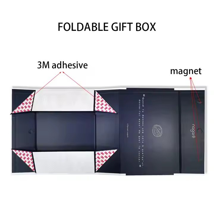 Oem Low Price Luxury Large Boxes Wholesale Black Cardboard Packaging Set Wine Custom Magnetic Gift B / 1