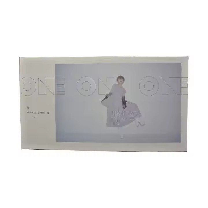 Luxury Custom White Two Piece Flip Music Album CD Packaging Box With Insert / 2