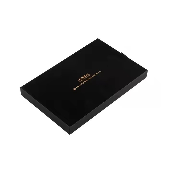 Custom Logo Hot Stamping UV Hot Sale Black Vip Credit Card Membership Envelope Tear Envelope Free Gi / 3