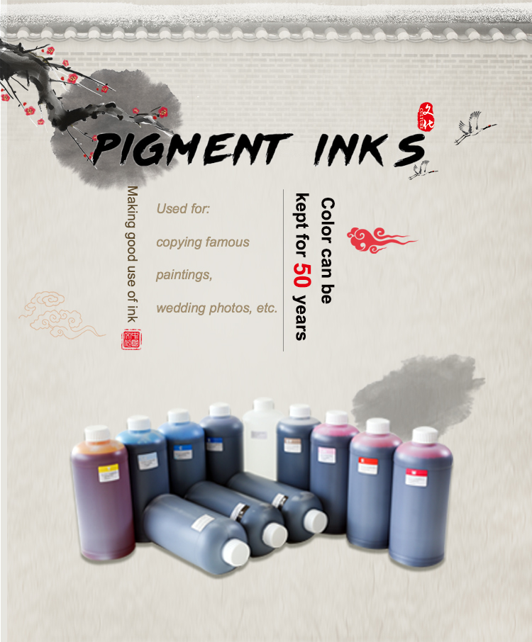 Water ba<i></i>sed Pigment Ink For Canon IPF 8400 9400 8410 9410 Printer