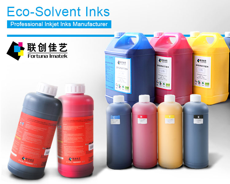 Best Selling IMATEK Eco Solvent Ink For Epson DX5 DX7 Made In China Factory