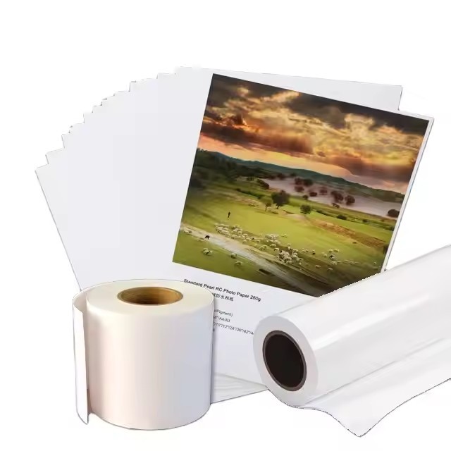 Top Grade in China Metallic photo paper for Digital Printing Ink Manufacturer Premium photo paper Ma / 3