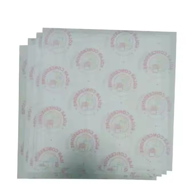 Custom Logo Food Grade Silicone Hamburger Packaging Grease Proof / Baking / Waxed Wrapping Paper Coa / 2