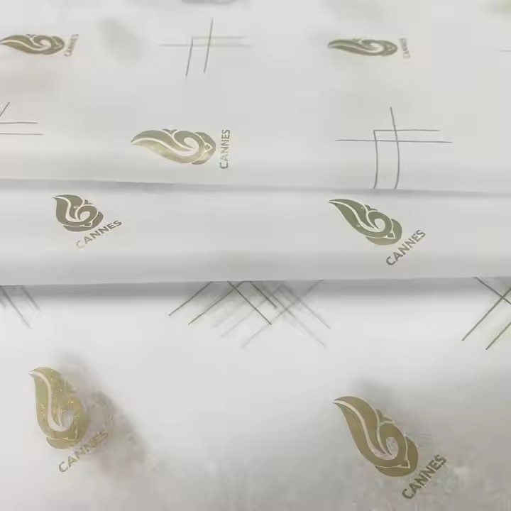 Custom Printed Logo Moisture-proof Gift Wrapping Tissue Paper ,Pear Paper, Wrapping paper Packaging  / 3