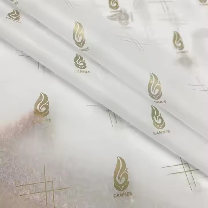 Custom Printed Logo Moisture-proof Gift Wrapping Tissue Paper ,Pear Paper, Wrapping paper Packaging  / 2