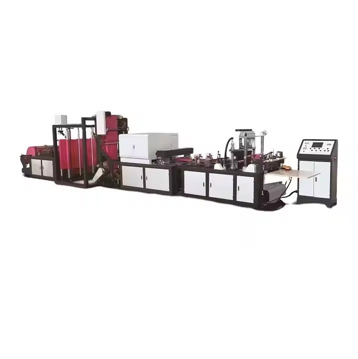 non woven bag cutting and sewing machine/poly bag making machine polypropylene bag making machine / 3